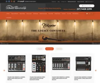 Guitarexchange.com.au(Buy Online The Best Guitars for Sale in Brisbane) Screenshot