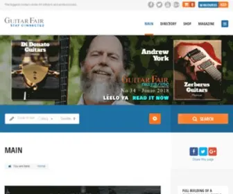 Guitarfair.net(Guitar Fair Directory) Screenshot