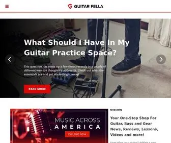 Guitarfella.com(Trustworthy Guitar and Gear Reviews) Screenshot