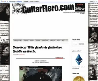 Guitarfiero.com(Clases de Guitarra Online Gratis para novatos) Screenshot