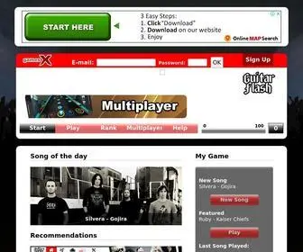 Guitarflash.com(Guitar Flash) Screenshot