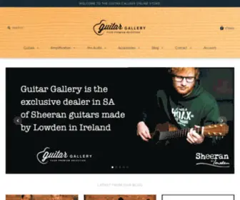 Guitargallery.co.za(Guitar Gallery) Screenshot