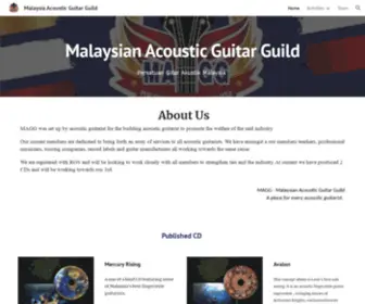 Guitarguild.org(Malaysia Acoustic Guitar Guild) Screenshot