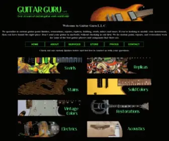 Guitargurullc.com(Guitar Guru LLC) Screenshot