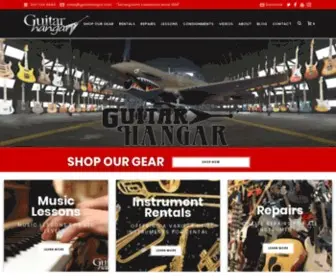 Guitarhangar.com(Guitar Hangar) Screenshot