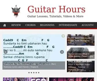 Guitarhours.com(Guitar Hours) Screenshot