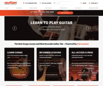 Guitarinstructor.com(Guitar Tabs) Screenshot