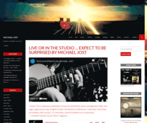 Guitarjost.com(Expect to be surprised by Michael Jost) Screenshot