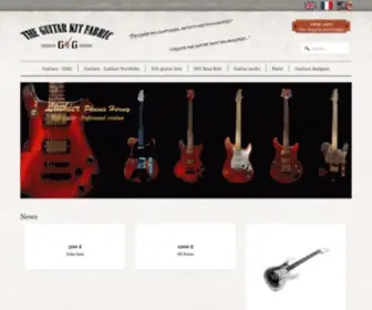 Guitarkitfabric.co.uk(Guitar Kits) Screenshot