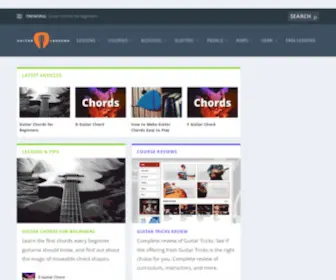 Guitarlessons.org(Guitar Lessons) Screenshot