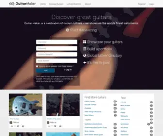 Guitarmaker.com(Guitar Maker) Screenshot