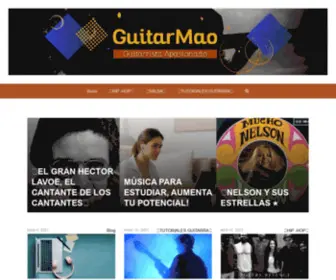 Guitarmao.com(My WordPress Blog) Screenshot