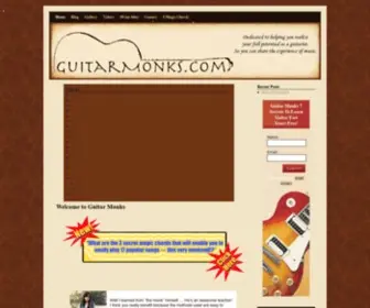 Guitarmonks.com(Guitar Monk) Screenshot