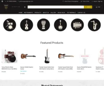 Guitarngigs.com(Guitar N Gigs) Screenshot