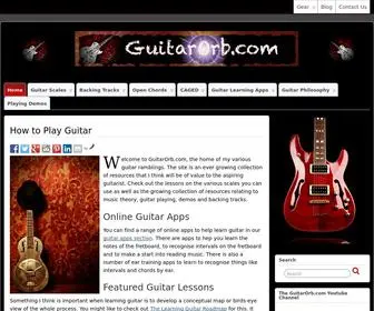 Guitarorb.com(How to Play Guitar) Screenshot
