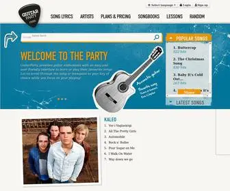 Guitarparty.com(Guitarparty) Screenshot