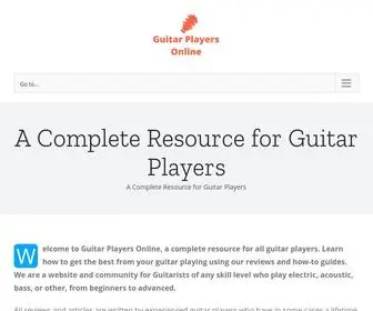 Guitarplayers.online(Guitar Players) Screenshot