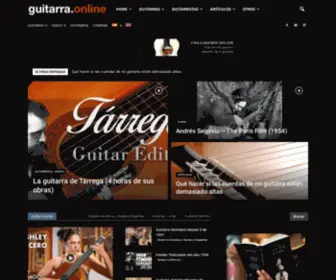 Guitarra.online(Recopilamos lo mejor de la guitarra en internet para ti. Todo sobre la guitarra en internet) Screenshot