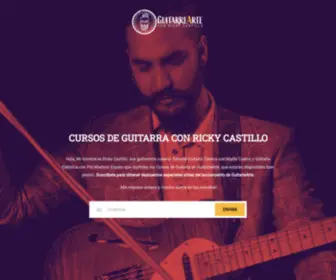 Guitarrearte.com(GuitarreArte) Screenshot