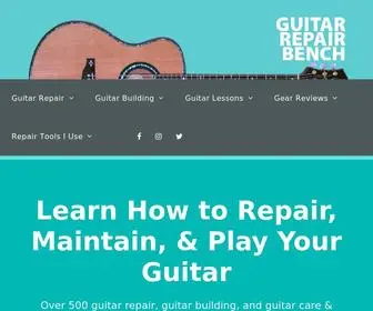 Guitarrepairbench.com(Guitar Repair Bench) Screenshot