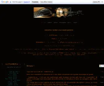 Guitarreria.eu(GUITARRERIA .eu) Screenshot