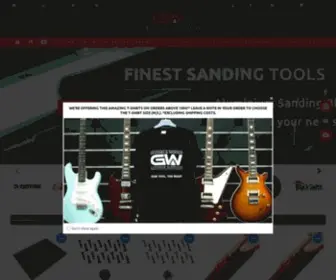 Guitarsandwoods.com(Luthier Supplies) Screenshot