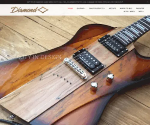 Guitarsbydiamond.com Screenshot