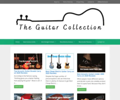 Guitarscollection.com(Guitars Collection) Screenshot