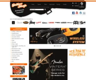 Guitarshop.ro(Magazin de instrumente muzicale) Screenshot