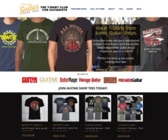 Guitarshoptees.com(GUITAR SHOP TEES) Screenshot