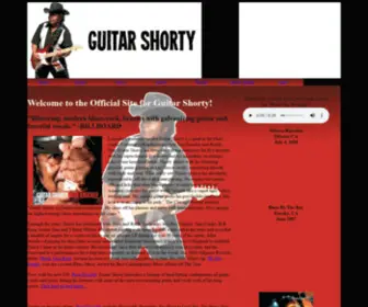 Guitarshorty.com(Guitar Shorty) Screenshot