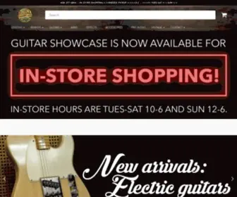 Guitarshowcase.com(Guitar Showcase) Screenshot