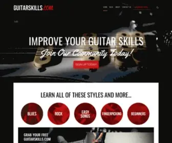 Guitarskills.com(GuitarSkills) Screenshot