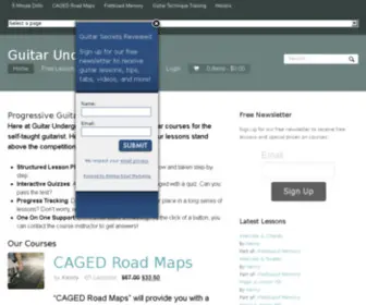 Guitarunderground.com(GuitarUnderground) Screenshot