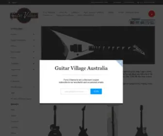 Guitarvillage.com.au(Guitar Village) Screenshot