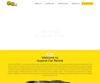 Gujaratcarrental.org(Gujarat Car Rental) Screenshot