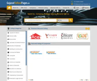 Gujaratyellowpages.in(Gujarat Yellow Pages) Screenshot
