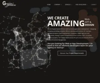 Gujjucoders.com(Designing Company) Screenshot