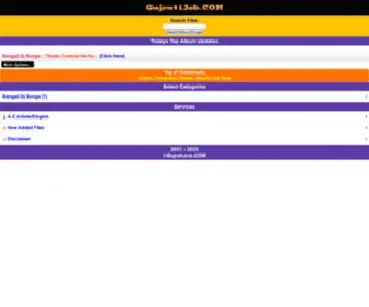 Gujratijob.com(Bhojpuri Songs) Screenshot