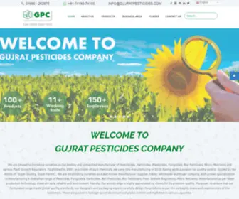 Gujratpesticides.com(Gujrat Pesticides Company) Screenshot