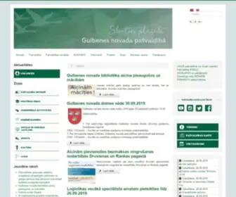 Gulbene.lv(Sākums) Screenshot