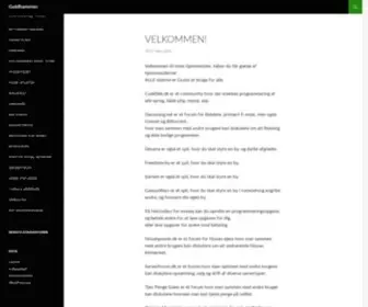 Guldhammer.info(Guldhammers Hjemmeside) Screenshot