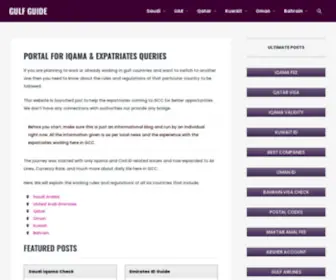 Gulf.asia(Portal for Iqama & Expatriates Queries) Screenshot
