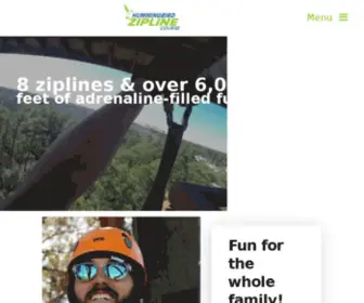 Gulfadventurecenter.com(Hummingbird Zipline Course) Screenshot