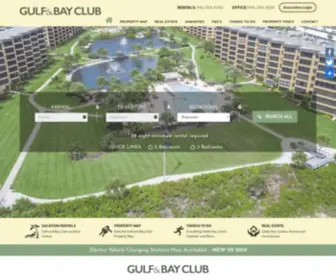 Gulfandbayclub.com(Luxury Condos in Siesta Key Florida) Screenshot