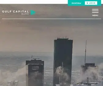 Gulfcapitalbank.com(We do banking the way it was always meant to be done) Screenshot