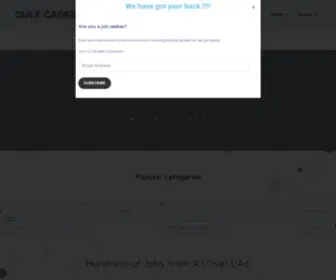 Gulfcareersllc.com(Gulf Careers LLC) Screenshot