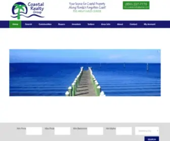 Gulfcoastalproperties.com(Coastal Realty Group) Screenshot