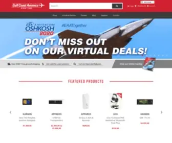 Gulfcoastavionics.com(Gulf Coast Avionics) Screenshot