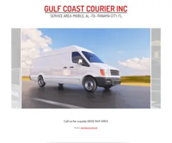 Gulfcoastcourier.com(GULF COAST COURIER) Screenshot